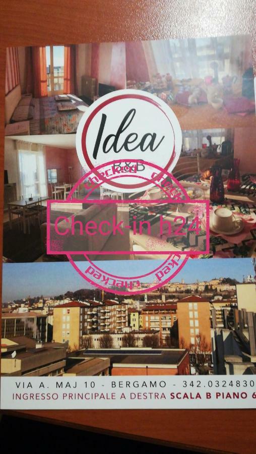 Idea Bed & Breakfast Bergamo Bagian luar foto